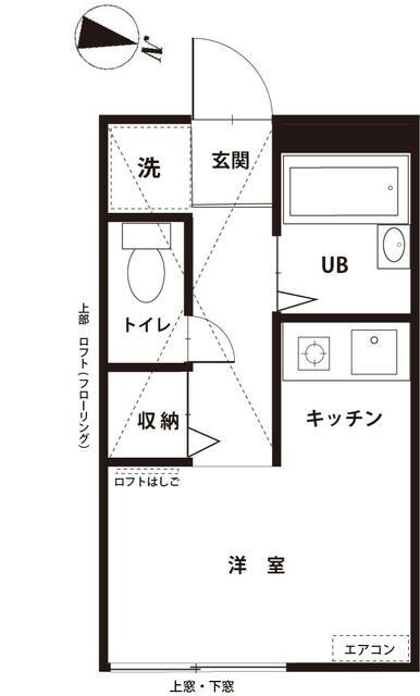 アーバンハイム　の物件間取画像