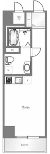 ライオンズマンション新宿五丁目の物件間取画像