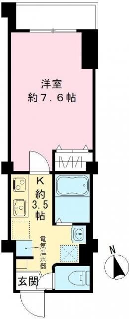 ゴールド中村橋の物件間取画像