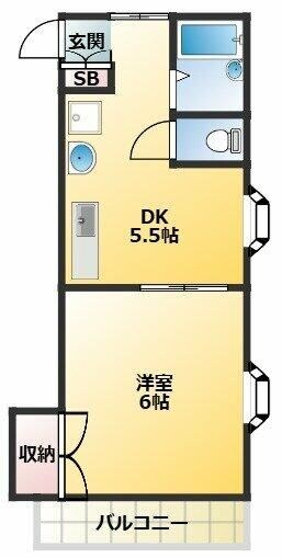 ソレイユ常盤台の物件間取画像