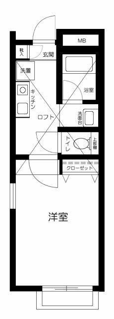 コンフォール西ヶ原の物件間取画像