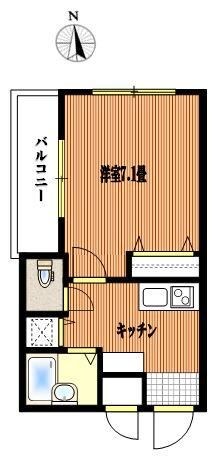 グランフォース西池袋の物件間取画像