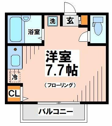 エルミタージュ葵の物件間取画像