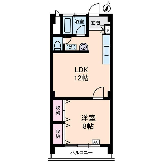 ステラ　コート　大山の物件間取画像