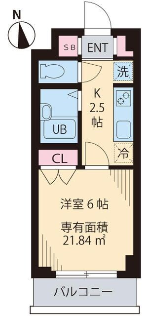 エスペランサ板橋の物件間取画像