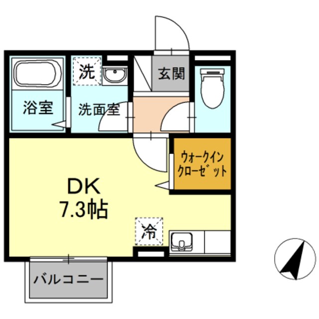 ファルコーネの物件間取画像