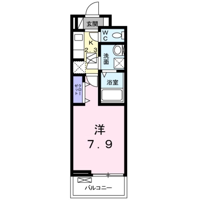 アンジュ座間の物件間取画像