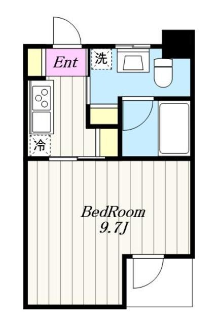 クォーツマンションの物件間取画像