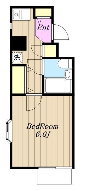 ライオンズマンション本厚木第３【0】の物件間取画像