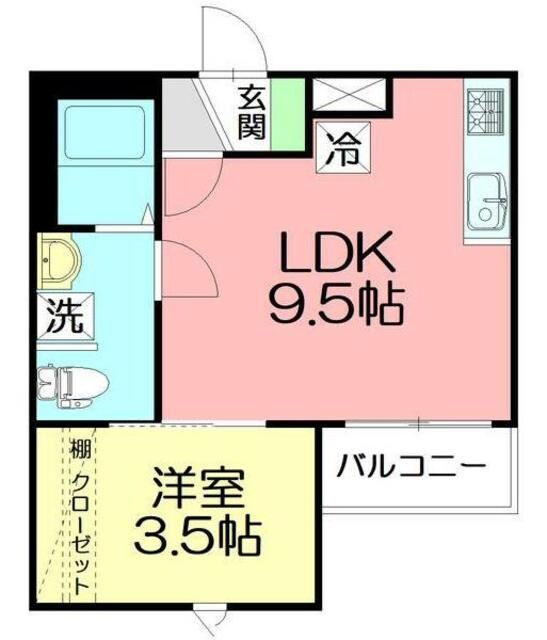 フェリーチェ伊勢原の物件間取画像