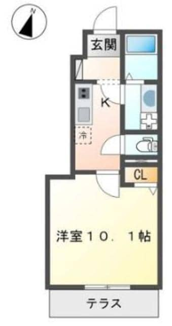 リベラルプレイスの物件間取画像