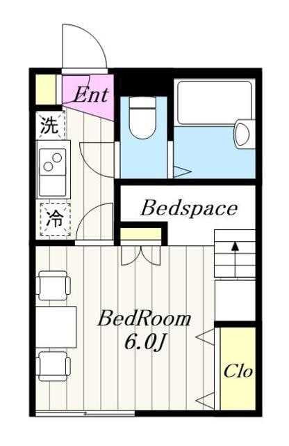 レオパレス茂【38326】の物件間取画像