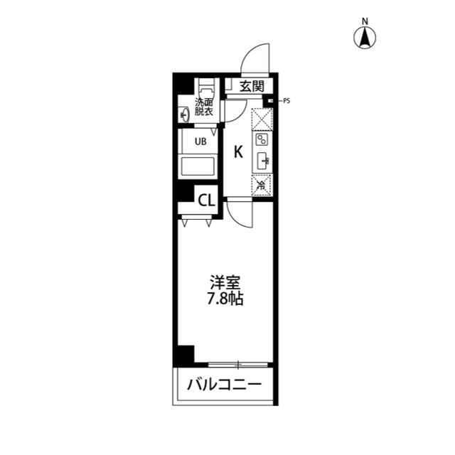 アップワード本厚木【0】の物件間取画像