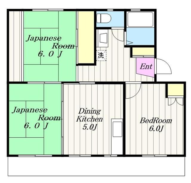 ボンボワザンひらたの物件間取画像