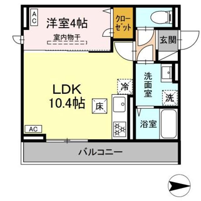 サルビアさがみ野の物件間取画像