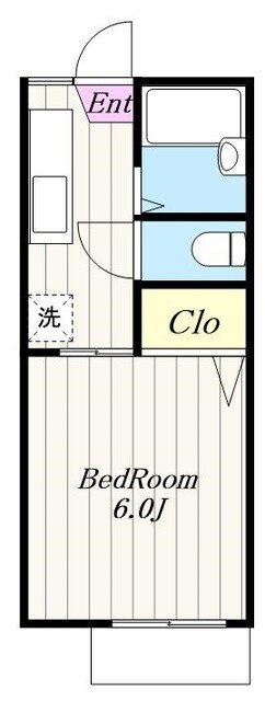 フラッツ愛甲の物件間取画像