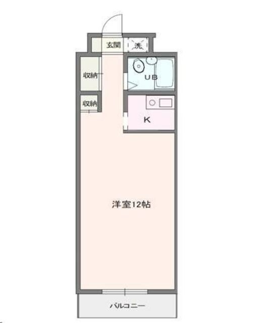 板戸ビューハイツ【0】の物件間取画像