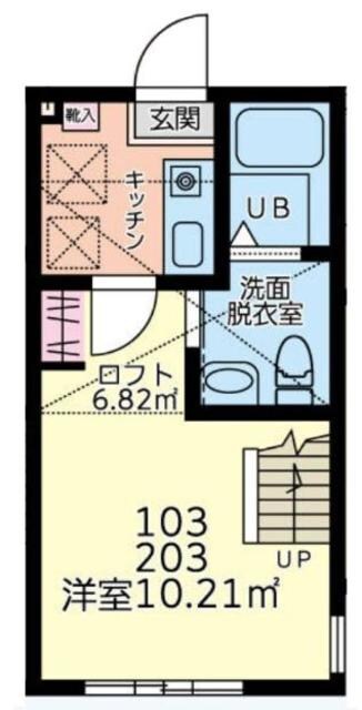 デンプシーヒル【0】の物件間取画像