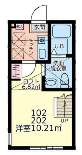 デンプシーヒル【0】の物件間取画像