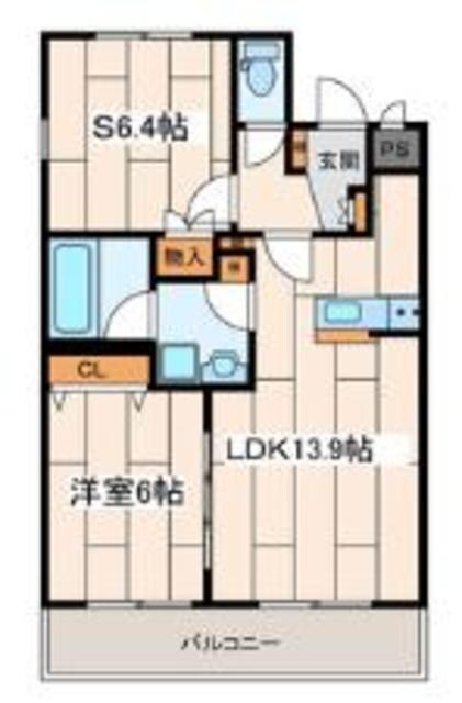 サンライズ（大上5）の物件間取画像