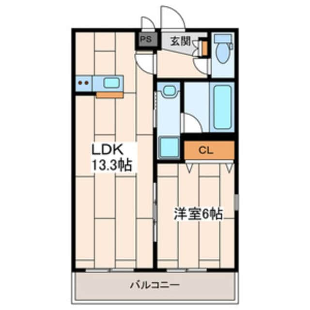 サンライズ（大上5）の物件間取画像