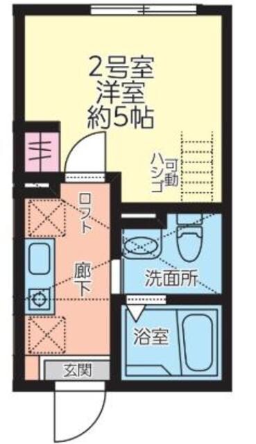 仮）シティハイツ下荻野1号棟の物件間取画像