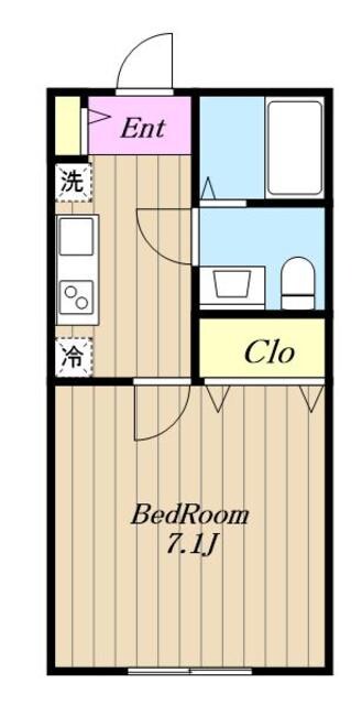 アザーレ・クオン相武台の物件間取画像