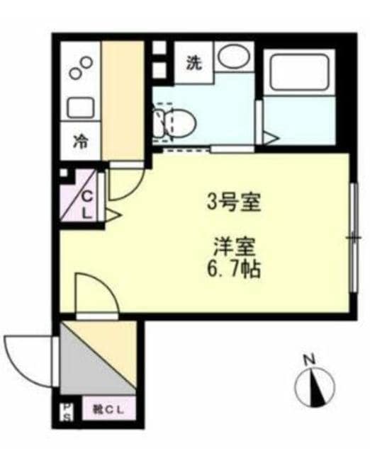 セラ本厚木の物件間取画像