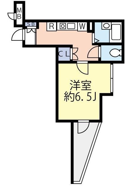 落合南長崎駅 徒歩5分 1階の物件間取画像