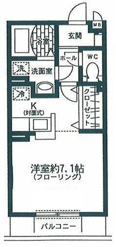 調布駅 徒歩5分 2階の物件間取画像