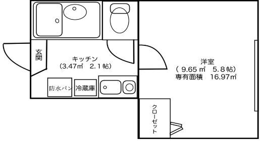 千鳥町駅 徒歩8分 1階の物件間取画像