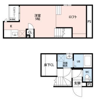 大宮駅 徒歩22分 1階の物件間取画像