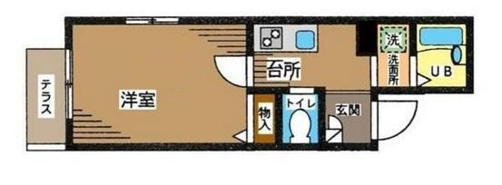 大塚駅 徒歩5分 1階の物件間取画像