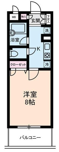 富士見ヶ丘駅 徒歩9分 1階の物件間取画像