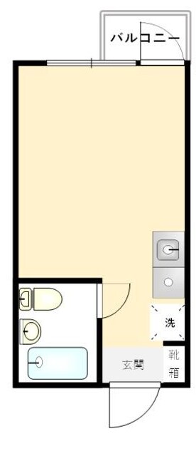 三軒茶屋駅 徒歩13分 2階の物件間取画像