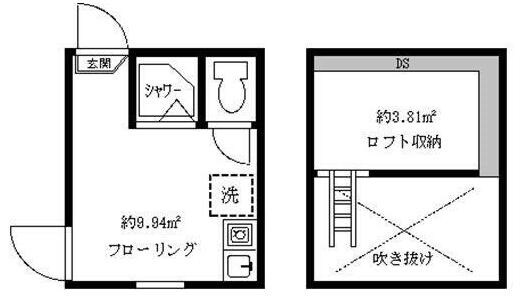 フェリスメリーの物件間取画像