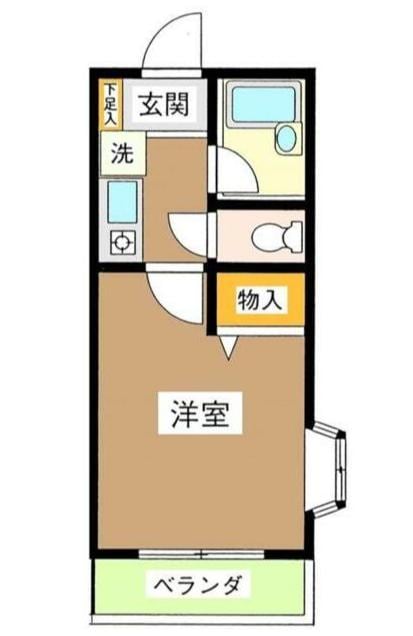 大井町駅 徒歩10分 1階の物件間取画像