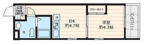 笹塚駅 徒歩11分 3階の物件間取画像