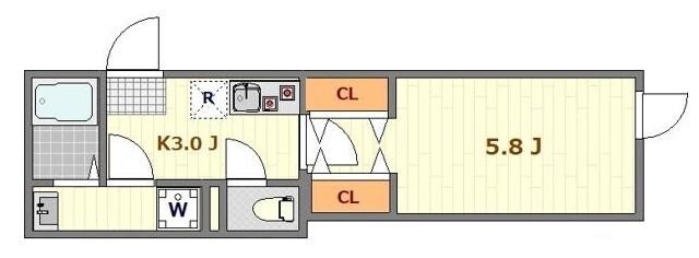 千川駅 徒歩10分 1階の物件間取画像