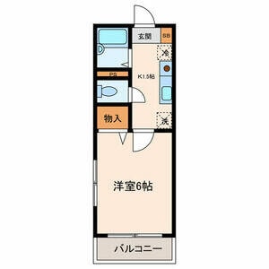 練馬高野台駅 徒歩7分 2階の物件間取画像