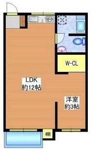 高田馬場駅 徒歩6分 4階の物件間取画像