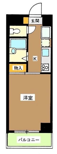 西台駅 徒歩8分 5階の物件間取画像