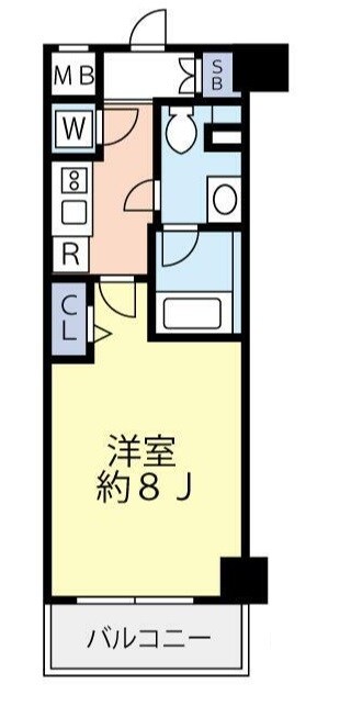 小竹向原駅 徒歩5分 1階の物件間取画像