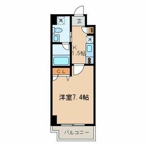 飛田給駅 徒歩3分 3階の物件間取画像