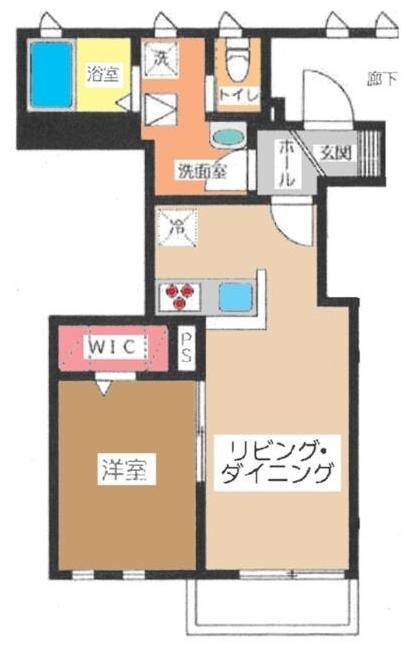 中井駅 徒歩7分 1階の物件間取画像