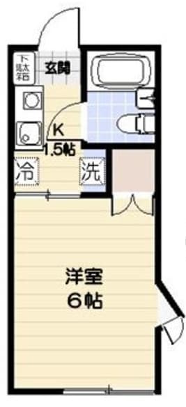 シャルム雪ヶ谷の物件間取画像