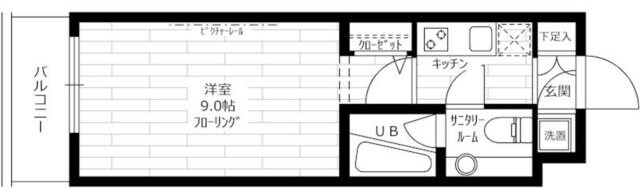 西調布駅 徒歩9分 4階の物件間取画像