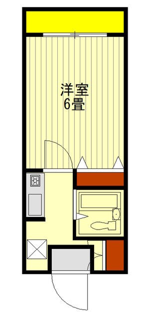レジデンスイケダの物件間取画像