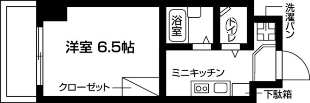 バウスクロス錦糸町の物件間取画像