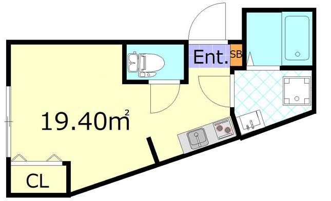 小岩駅 徒歩11分 2階の物件間取画像